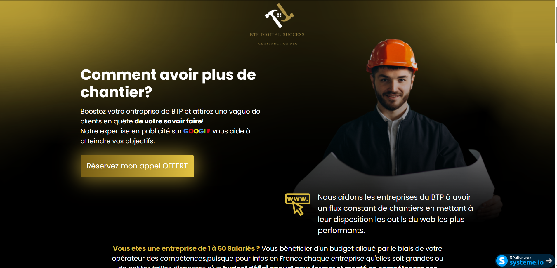 Création de tunnels de vente avec Systeme.io
